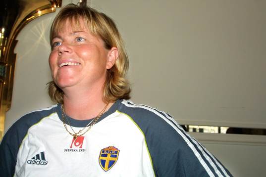 Fotboll, EM, dam, Marika Domanski Lyfors, Sverige,