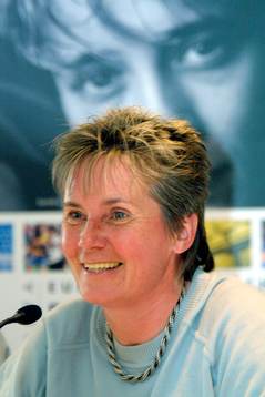 Fotboll, EM, dam, Tina Theune-Meyer, Tyskland,