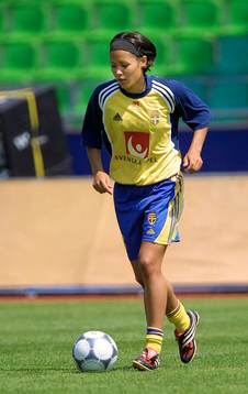 Fotboll, EM, dam, Jane Törnqvist, Sverige