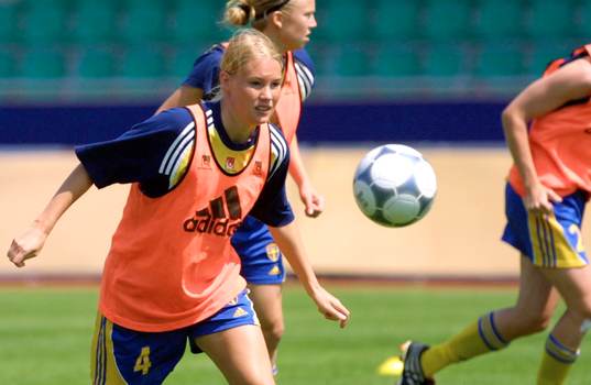 Fotboll, EM, dam, Hanna Marklund, Sverige