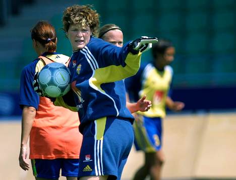 Fotboll, EM, dam, Caroline Jönsson, Sverige