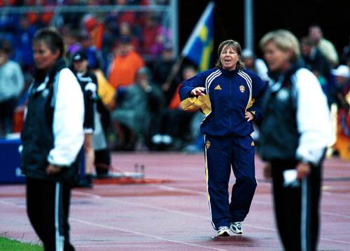 Marika Domanski Lyfors, förbundskapten Sverige