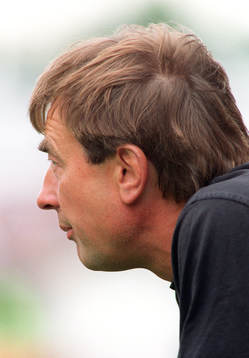 Fotboll, Allsvenskan. Tom Prahl, tränare, Halmstad BK