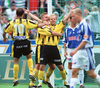 Andreas Hermansson, Hammarby, jubel