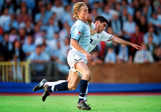 Markus Rosenberg, Malmö FF och Claudio Reyna, Glasgow