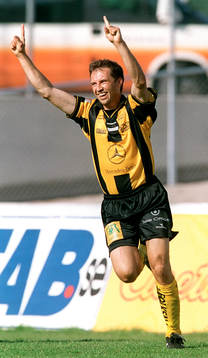 Peter Eriksson, Häcken. (Jubel)