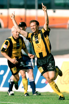 Peter Eriksson, Häcken. (Jubel)