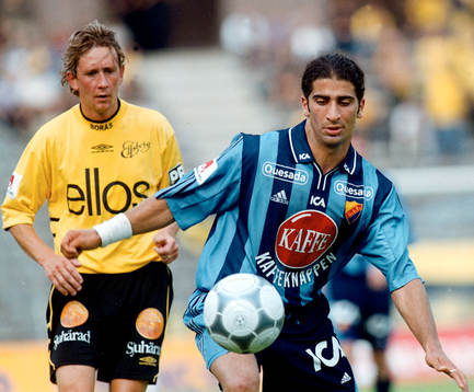 Abgar Barsom Djurgården och Stefan Andreasson, Elfsborg
