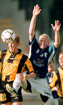 Peter Eriksson, Häcken och Johan Andersson, Trelleborg