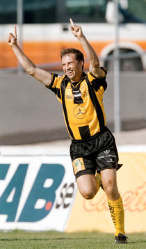 Peter Eriksson, Häcken, jubel