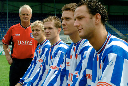 Fr v.  Foppe de Haan, träanre, Erik Edman, Mark Hegeman,