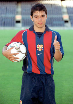 fotboll, spansk, Javier Saviola, Barcelona