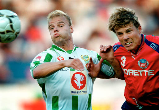 Andreas Hermansson, Hammarby och Ola Nilsson Helsingborg i