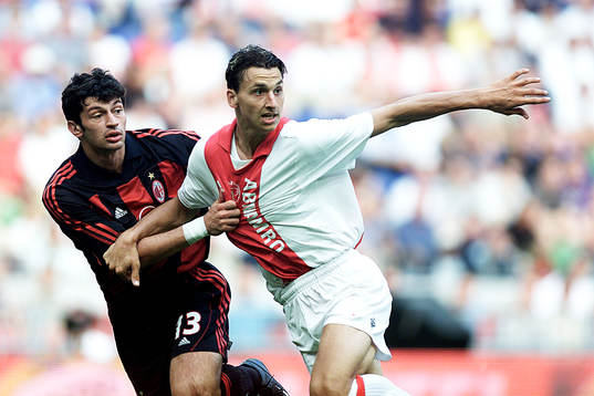 Zlatan Ibrahimovic, Ajax och Kakha Kaladze, AC Milan