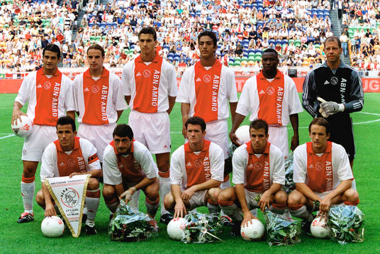 Fotboll, Ajax. (Zlatan Ibrahimovic), lagbild