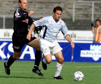 Fotboll, allsvenskan Malmö FF – Halmstad, Hans