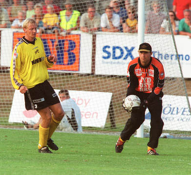 Fotboll, Superettan, Fredrik Olsson och Patrik Rosengren,
