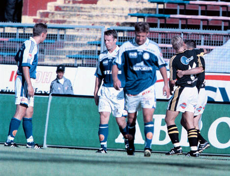 fotboll allsvenskan AIK-GIF Sundsvall. AIK, jubel
