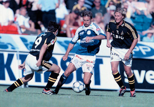 fotboll allsvenskan AIK-GIF Sundsvall. Leif Forsberg,