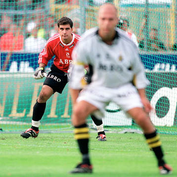Fotboll, Allsvenskan,Dime Andersson, målvakt, AIK