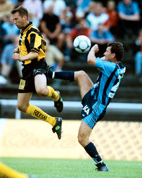 Peter Eriksson, Häcken och Stefan Rehn, Djurgården