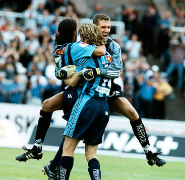 Fotboll, Allsvenskan, Abgar Barsom, Markus Karlsson och