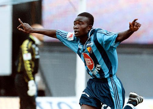 Fotboll, Allsvenskan, Jones Kusi-Asare, Djurgården, jubel