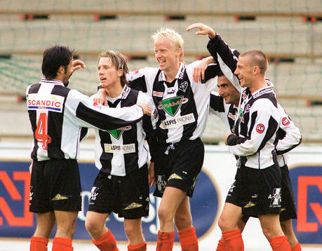 Fotboll, Superettan, Niclas Fredricsson, Sylvia, jubel