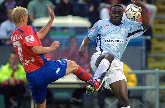 Helsingborg - Malmö: Peter Ijeh, Malmö och Ulrik Jansson,