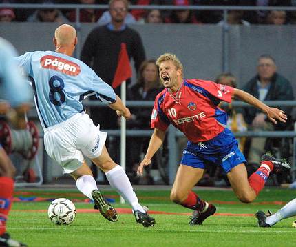 Helsingborg - Malmö: Hans Eklund, Helsingborg i en