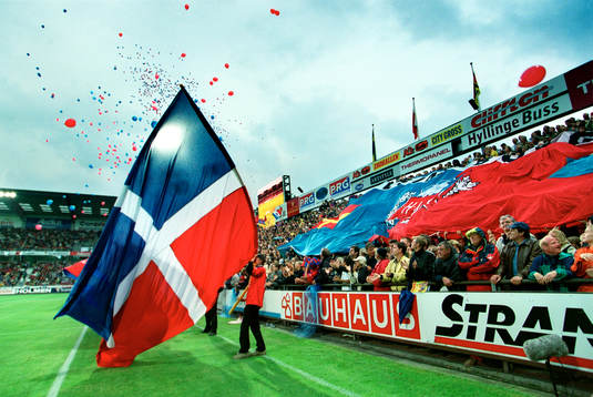 Helsingborgsklacken, Helsingborg, supporter, flagga