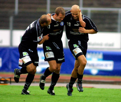 Malmö FF - Trelleborg, Målskytten Greger Andrijevski,