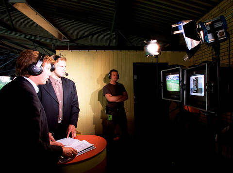 Fotboll, TV-kommentatorer…