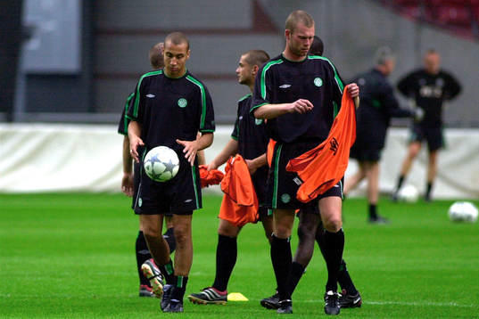 Fotboll, Henke Larsson, Henrik Larsson,  Celtic