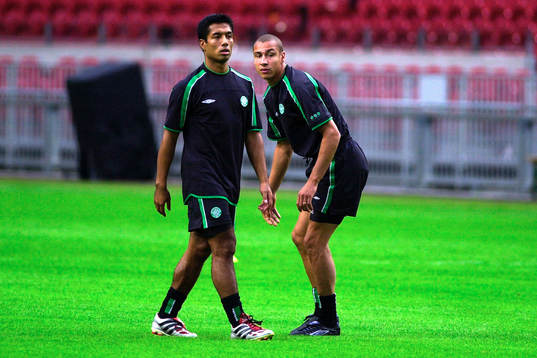 Fotboll, Henke Larsson, Henrik Larsson,  Celtic