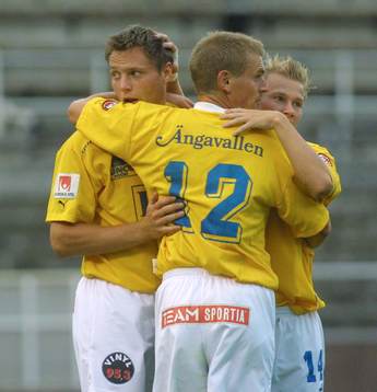 ?, Jimmi Olsson och Johan Åkesson, IFK Malmö