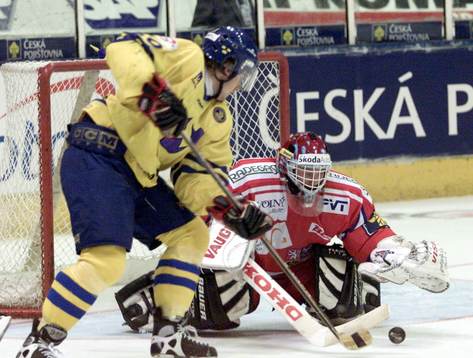 Sverige - Tjeckien: Henrik Zetterberg, Sverige
