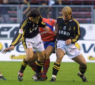 Sharbel Touma och Andreas Andersson, AIK