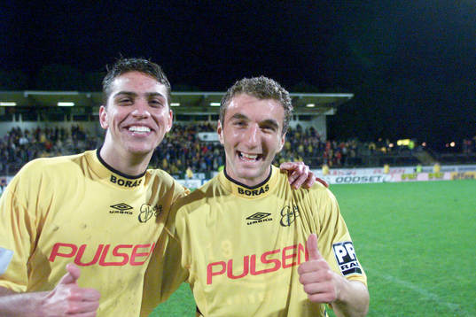 Bruno Franca och Jurica Siljanoski. Elfsborg