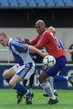 Jon Björklund, Halmstad och Jeffrey Aubynn, Örgryte