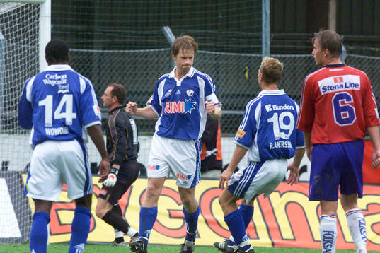 Tommy Jönsson, Halmstad, gjorde två straffmål