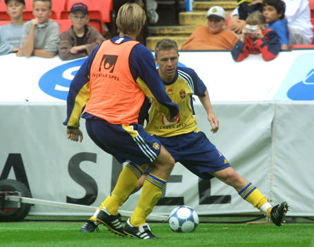 Fotboll, landslaget, Fredrik Söderström, Sverige
