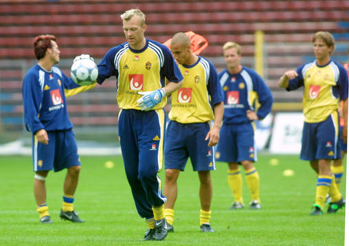 Fredrik Ljungberg, Magnus Hedman, Henrik Larsson, Tobias