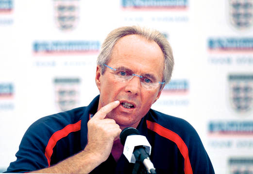 Fotboll, Sven Göran Eriksson, Svennis, England ,