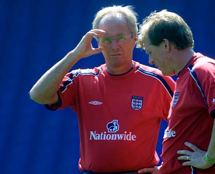 Fotboll, England, Sven Göran "Svennis" Eriksson,