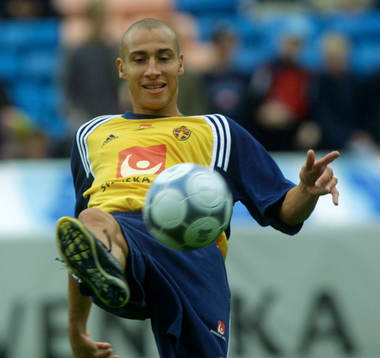 Fotboll, landslaget, Henrik Larsson, Henke Larsson