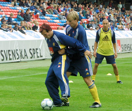 Fredrik Ljungberg, Andreas Andersson och Henrik Larsson