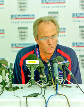 England manager Sven-Goran Eriksson