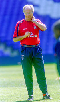 England manager Sven-Goran Eriksson
