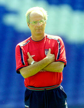 England manager Sven-Goran Eriksson